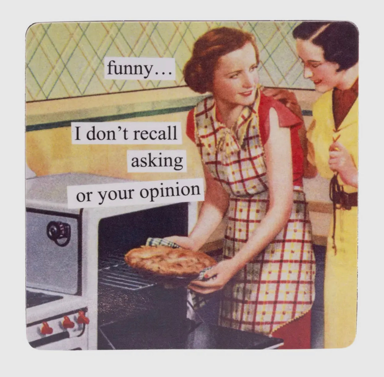 Opinion Fridge Magnet