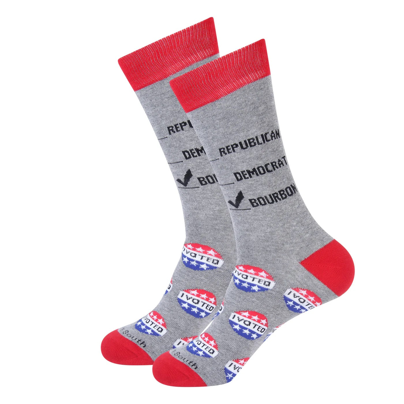 Vote For Bourbon Socks