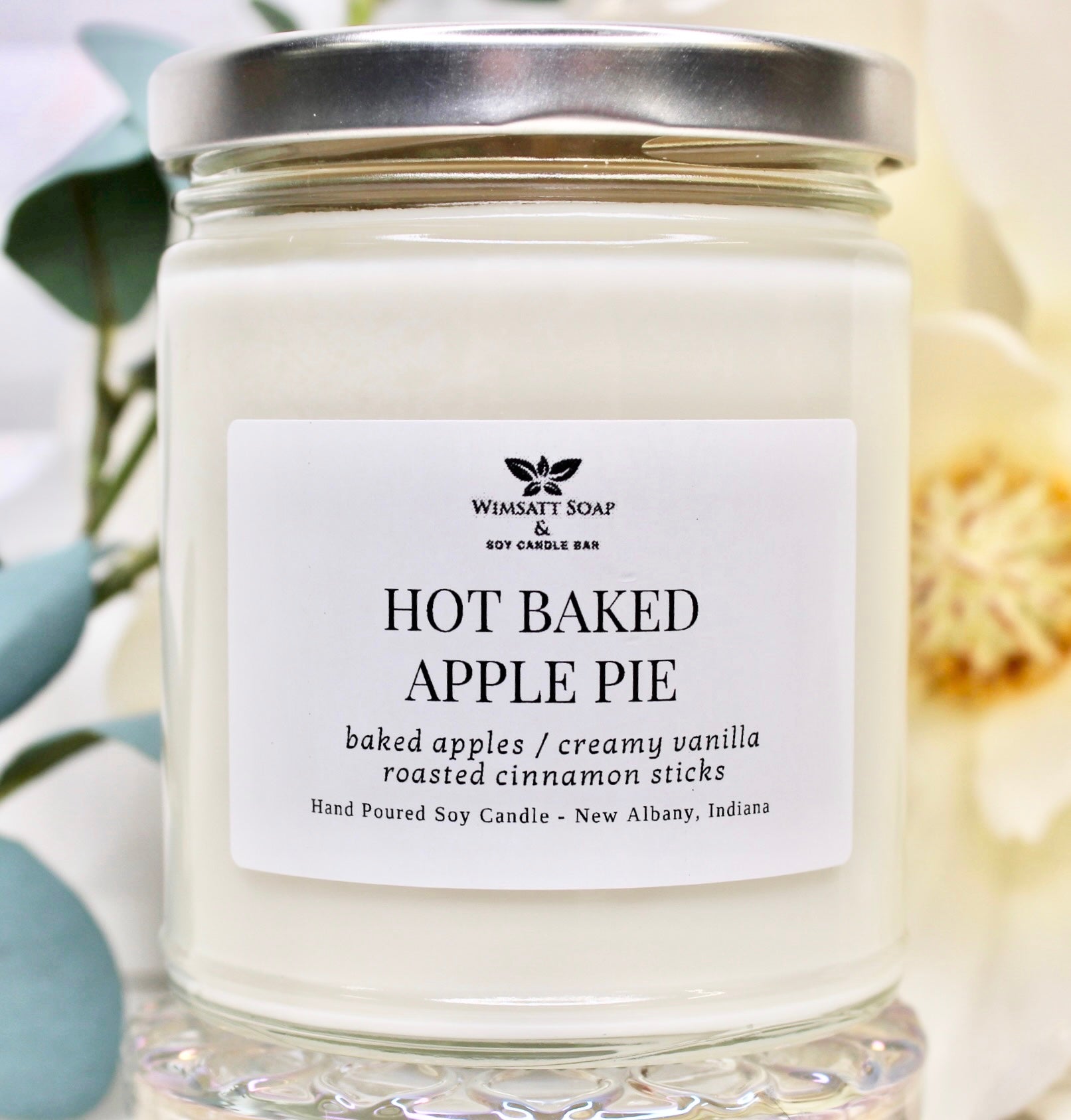 Hot Baked Apple Pie - Soy Candle